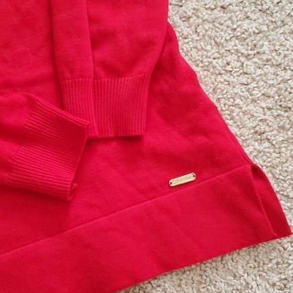 NWT Calvin Klein Ribbed Long-Sleeves sweater - Picture 8 of 9